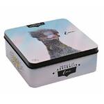 Banksia Red Lemon Myrtle Butter Finger Biscuit Tin - Animals of Australia Emu