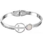 GC Gifts by Gatto - White Howlet & Cross Bracelet