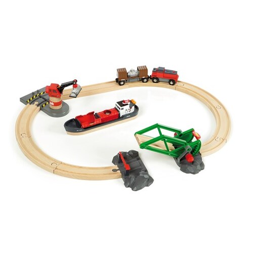 BRIO World - Cargo Harbour Set