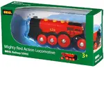 BRIO World Train - Mighty Red Battery Powered Action Locomotive