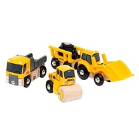 BRIO World Vehicle - Construction Vehicles 5pc