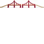 BRIO World Bridge - Double Suspension Bridge