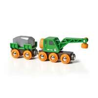 BRIO World Vehicle - Clever Crane Wagon