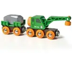BRIO World Vehicle - Clever Crane Wagon