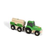 BRIO World Vehicle - Farm Tractor with Load