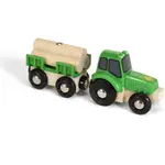 BRIO World Vehicle - Farm Tractor with Load