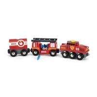 BRIO World Vehicle - Rescue Firefighting Train