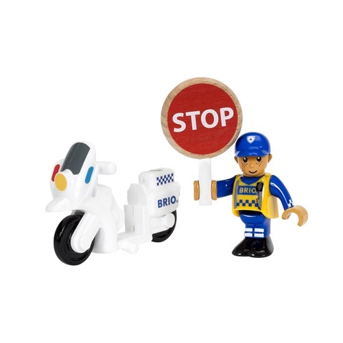 BRIO World - Police Motorcyclist