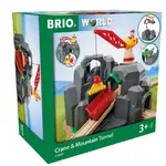 BRIO World Tunnel - Crane and Mountain Tunnel