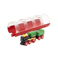 BRIO World Train - Tunnel & Steam Train