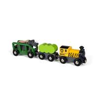 BRIO World Train - Safari Rhino Train