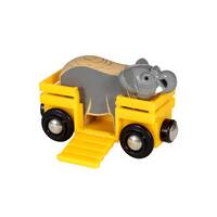 BRIO World Vehicle - Elephant and Wagon