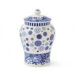 Spode Blue Italian Brocato Archive - Mini Vase - 13cm