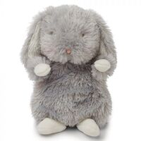Bunnies By The Bay Plush - Wee Grady Bunny Grey