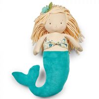 Bunnies By The Bay Plush - El-sea Mermaid In Blue