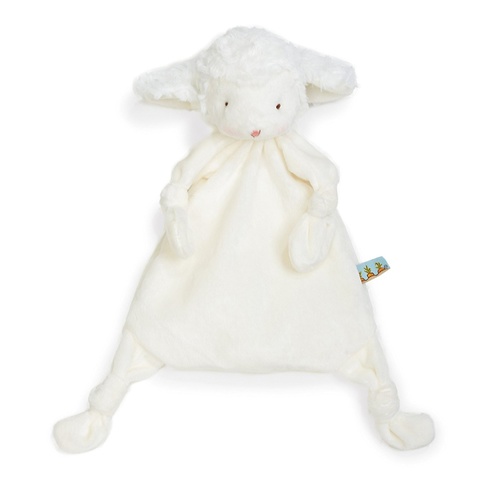 Bunnies By The Bay Knotty Teether Blankie - Lamb Kiddo