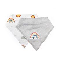 Bunnies By The Bay Bib - Little Sunshine Dribble Set