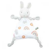 Bunnies By The Bay Knotty Teether Blankie - Little Sunshine