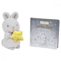 Bunnies By The Bay Cricket Island Gift Set - Little Star Book & Bloom Plush