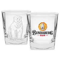 Bundaberg Rum Bear Set Of 2 Spirit Glasses