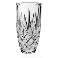 Bohemia Crystal Sheffield - Barrel Vase 25.5cm