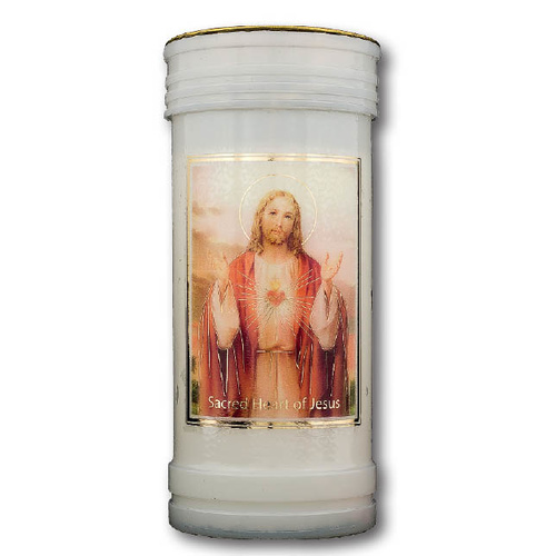 Devotional Candle - Sacred Heart Of Jesus