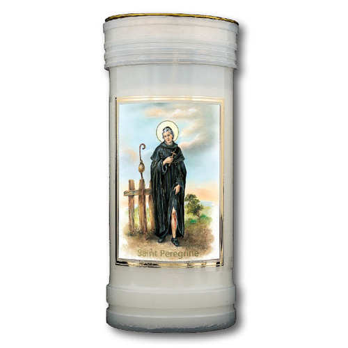 Devotional Candle - Saint Peregrine