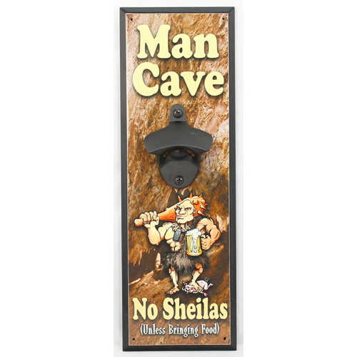 Wall Mounted Bottle Opener - MAN CAVE