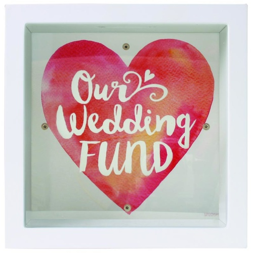 Splosh Change Box - Our Wedding Fund