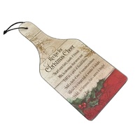 Religious Gifting Christmas Cutting Board Paddle