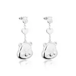 Couture Kingdom - Care Bears - Statement Drop Earrings Silver