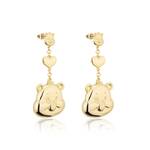 Couture Kingdom - Care Bears - Statement Drop Earrings Gold