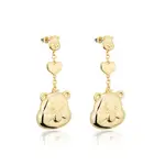Couture Kingdom - Care Bears - Statement Drop Earrings Gold