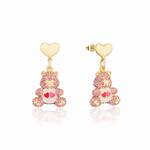 Couture Kingdom - Care Bears - Love-a-Lot Bear Drop Earrings Gold