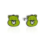 Couture Kingdom - Care Bears - Good Luck Bear Enamel Stud Earrings