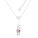 Couture Kingdom - Care Bears - Tenderheart Bear Necklace Silver