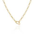 Couture Kingdom - Care Bears - Heart Logo Necklace Gold