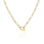 Couture Kingdom - Care Bears - Heart Logo Necklace Gold