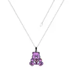 Couture Kingdom - Care Bears - Share Bear Belly Badge Enamel Necklace