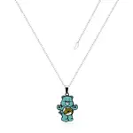Couture Kingdom - Care Bears - Wish Bear Belly Badge Enamel Necklace