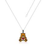 Couture Kingdom - Care Bears - Tenderheart Bear Belly Badge Enamel Necklace
