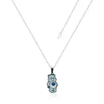 Couture Kingdom - Care Bears - Grumpy Bear Belly Badge Enamel Necklace