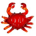Zibo Glass Ornament - Crab Krabs