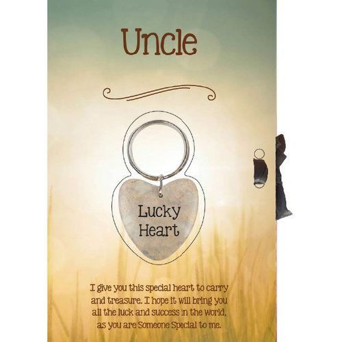 Lucky Heart Card - Uncle