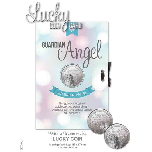 Lucky Coin Card - Guardian Angel