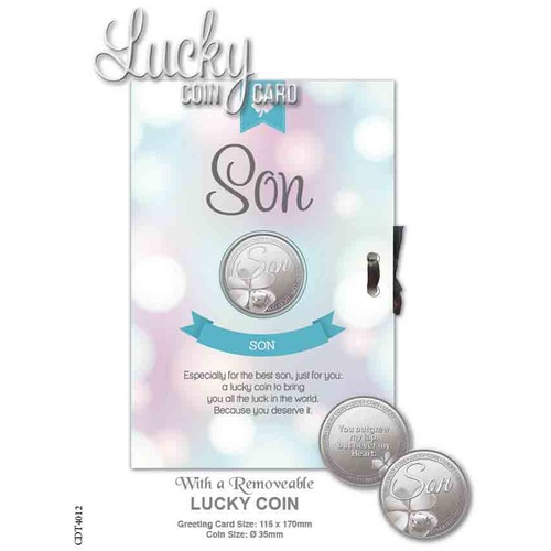 Lucky Coin Card - Son