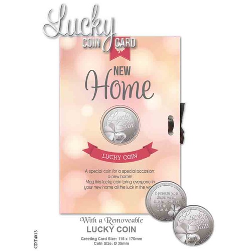 Lucky Coin Card - New Home