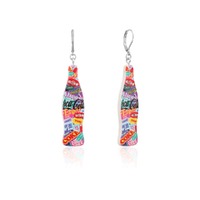 Coca Cola Couture Kingdom - Pop Drop Earrings White Gold