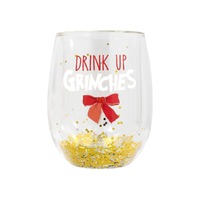 Splosh Christmas Stemless Glass - Grinches