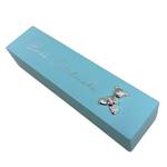 Wooden Birth Certificate Holder - Blue